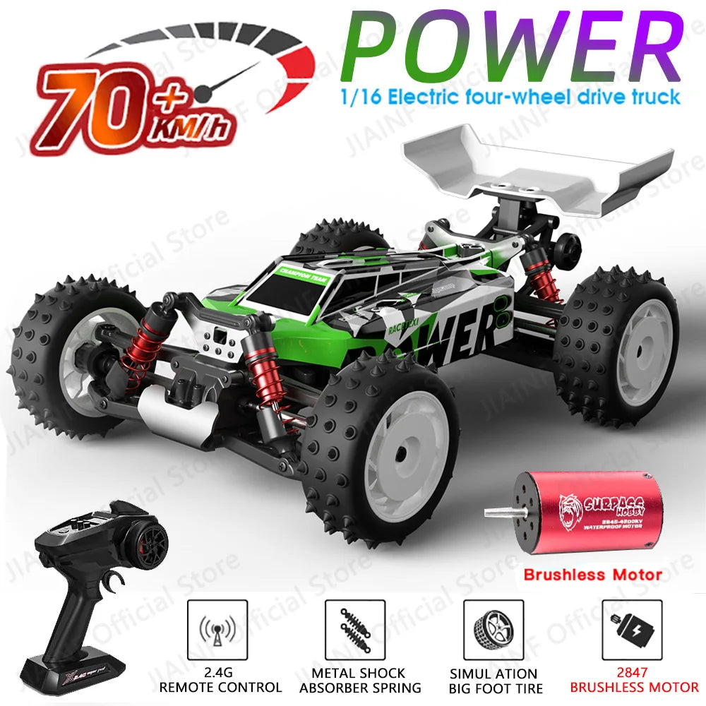 High-Speed S911PRO 1:16 4WD RC Drift Monster Truck-0