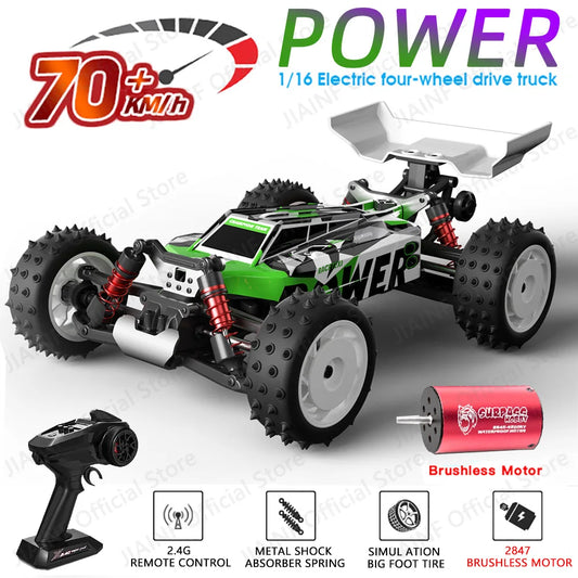 High-Speed S911PRO 1:16 4WD RC Drift Monster Truck-0