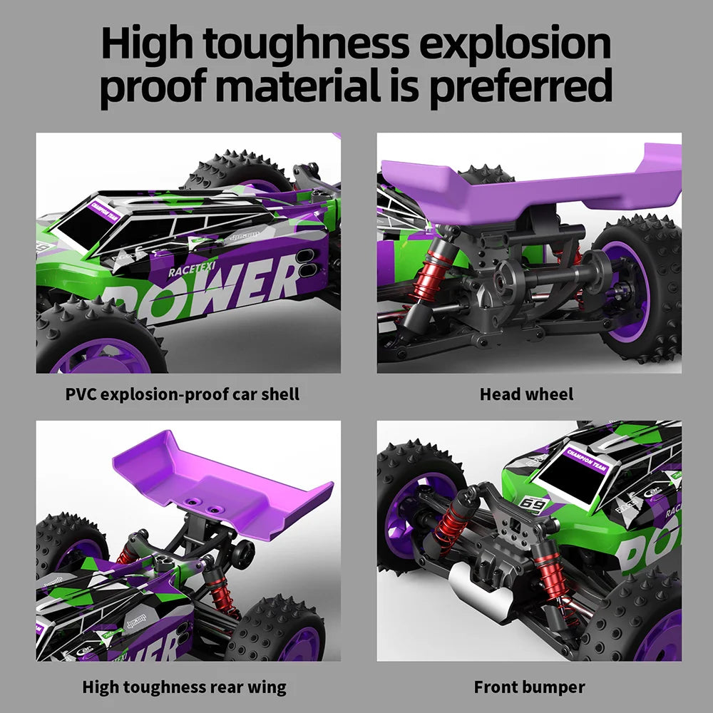 High-Speed S911PRO 1:16 4WD RC Drift Monster Truck-1