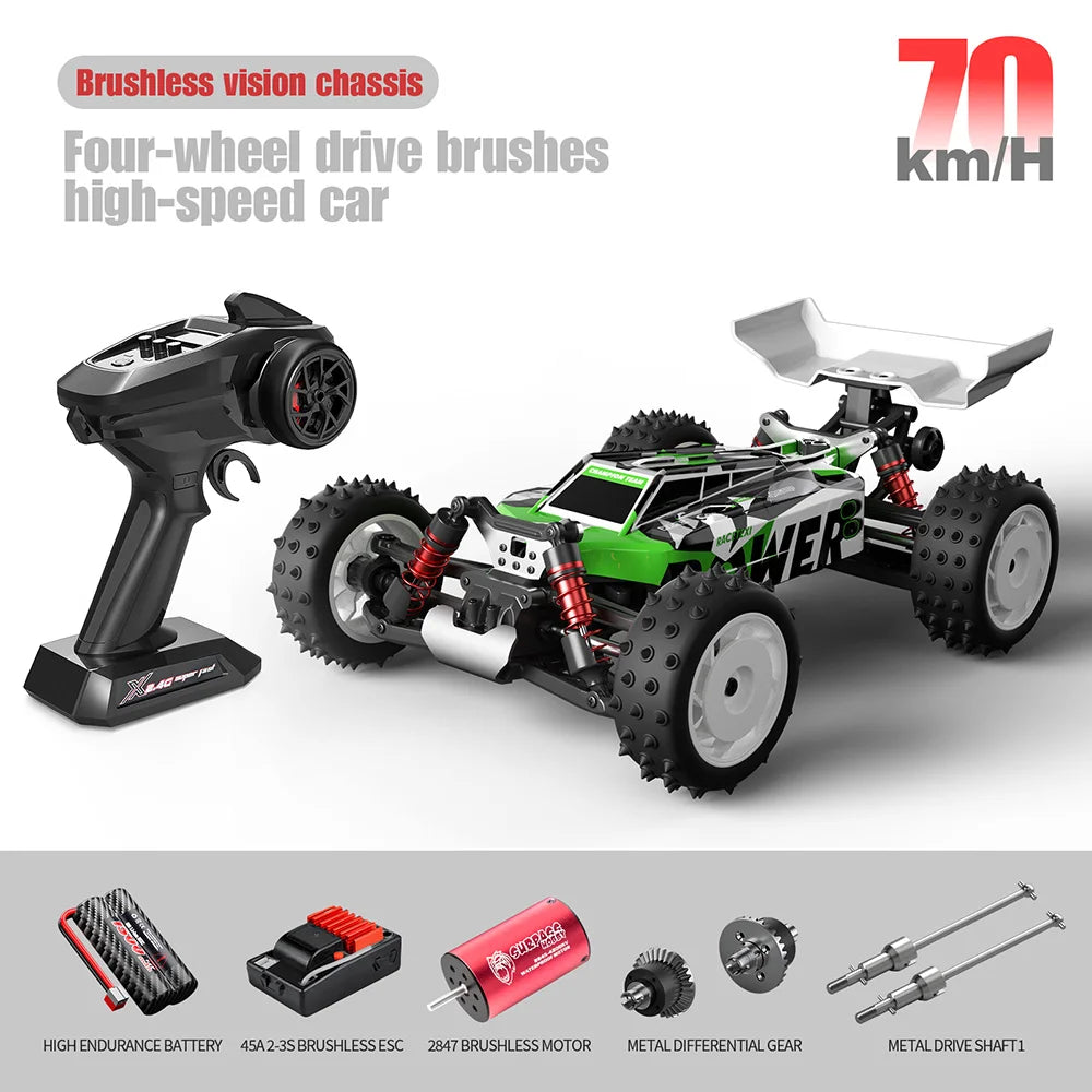 High-Speed S911PRO 1:16 4WD RC Drift Monster Truck-4