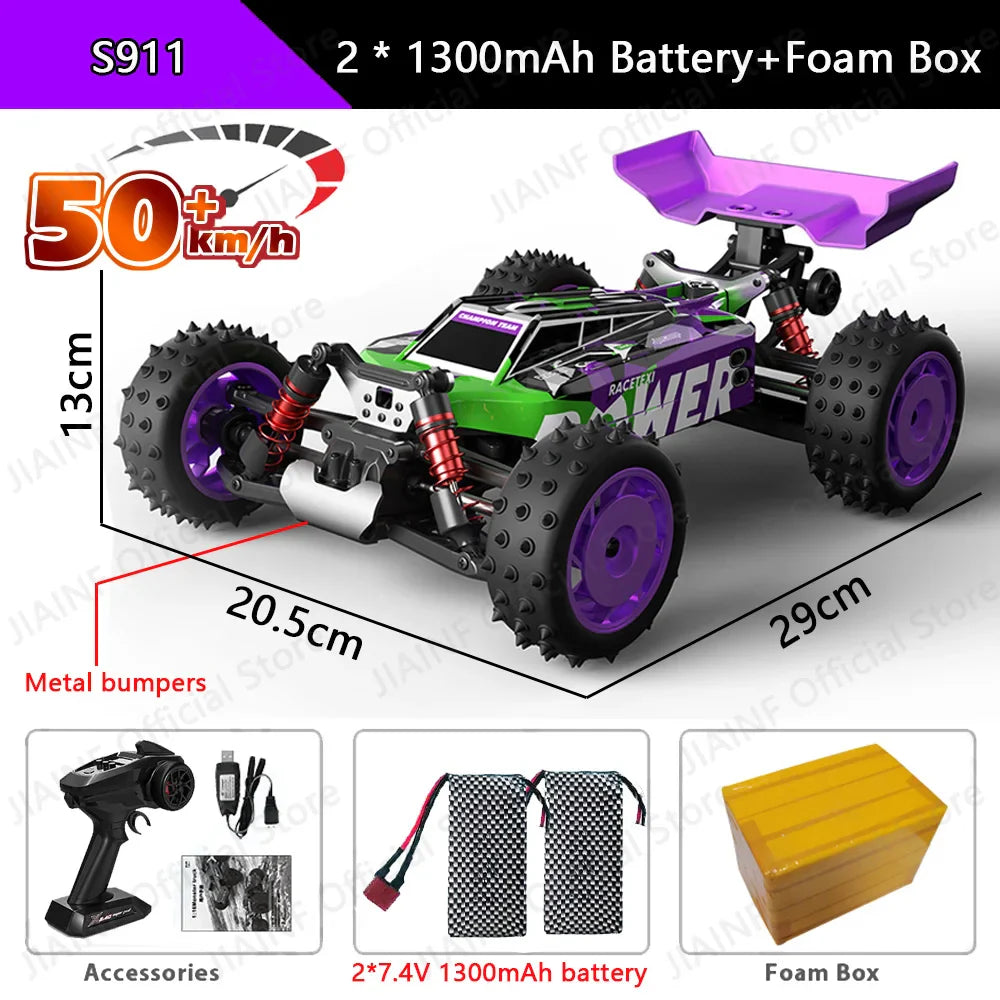 High-Speed S911PRO 1:16 4WD RC Drift Monster Truck-6