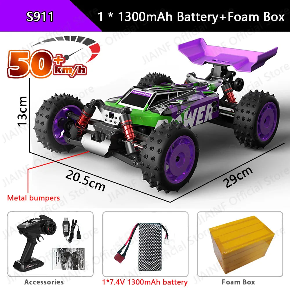 High-Speed S911PRO 1:16 4WD RC Drift Monster Truck-5